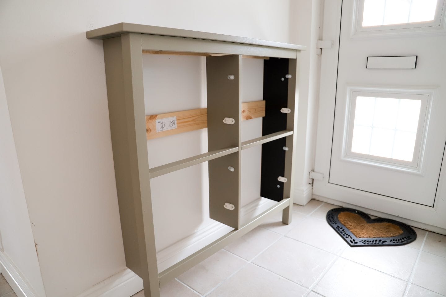 Boho Ikea Hemnes Shoe Cabinet Makeover Dainty Dress Diaries