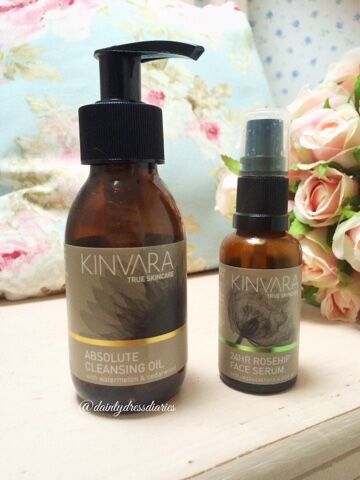 Kinvara skincare review. Dainty Dress Diaries