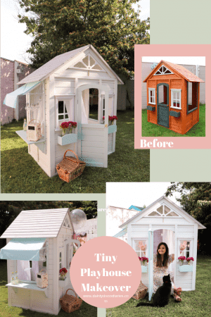 Cubby Playhouse Makeover - Dainty Dress Diaries