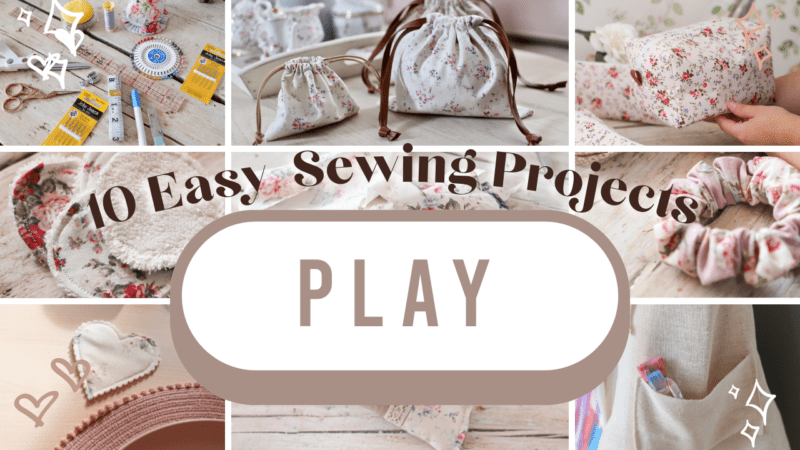 Easy sew table runner with mitre corners | Video tutorial - Dainty ...